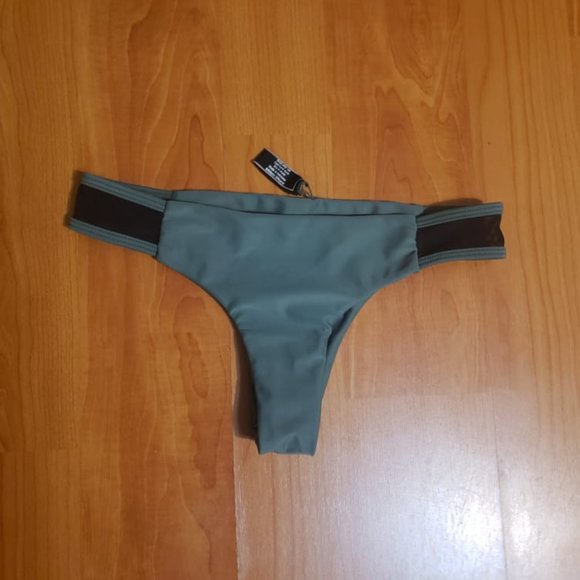 Issa de' mar Kaili bikini bottom (M, green+black) - Picture 4 of 4